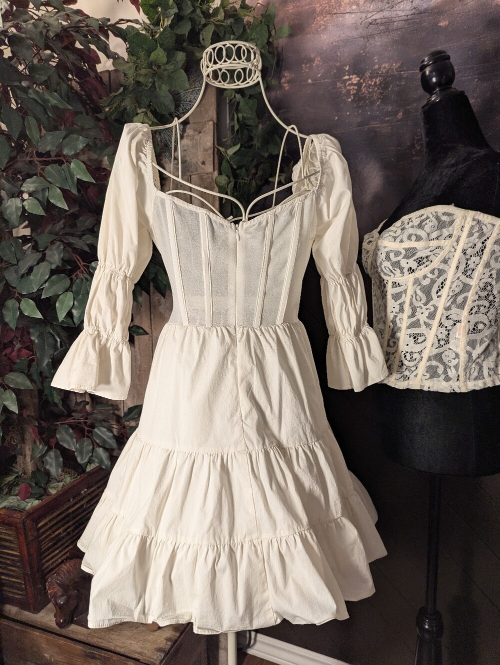 Forever 21 Bustier Style Dress. Med. - Picture 5 of 8
